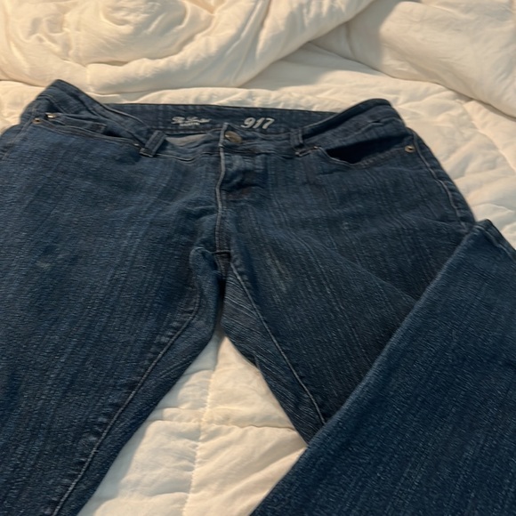 the Limited 917 blue jeans size 10 straight leg - Picture 2 of 15